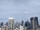 Expansive cityscape view from a high-rise apartment