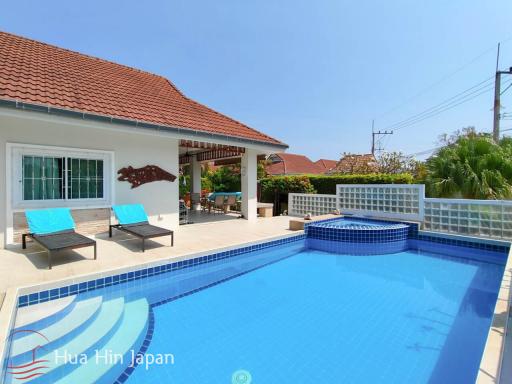 3 Bedroom Pool Villa for Rent In Popular Smart House 2 Project Off Soi 88, In Hua Hin