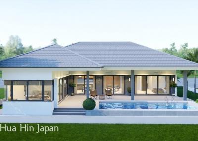 Very Solid New 3 Bedroom Pool Villa Close To Hua Hin Center for Sale (Off Plan)