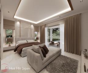 A Brand New Solid 3 Bedroom Pool Villa Close To Hua Hin Center for Sale (Off-Plan)