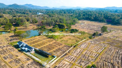 ขายที่ดินที่น่าทึ่งขนาด 68+ ไร่พร้อมวิวที่สวยงามในหลวงเหนือ ดอยสะเก็ด