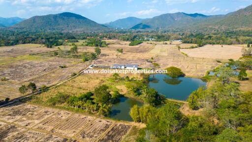Amazing 68+ Rai Plot of Land with Stunning Views for Sale in Luang Nua, Doi Saket