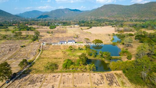 Beautiful ~49 Rai Plot of Land with Incredible Views for Sale in Luang Nua, Doi Saket