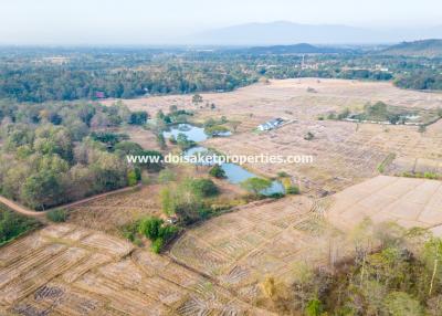 Beautiful ~49 Rai Plot of Land with Incredible Views for Sale in Luang Nua, Doi Saket