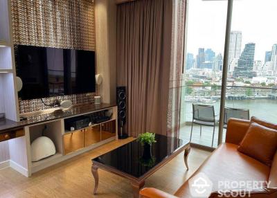 1-BR Condo at Magnolias Waterfront Residences near BTS Saphan Taksin (ID 516855)