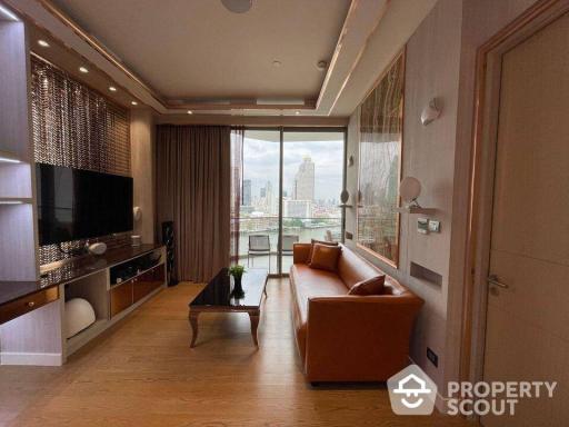 1-BR Condo at Magnolias Waterfront Residences near BTS Saphan Taksin (ID 516855)