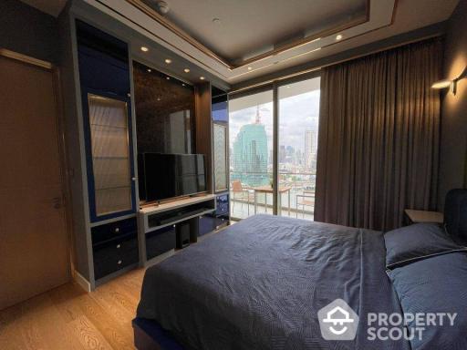 1-BR Condo at Magnolias Waterfront Residences near BTS Saphan Taksin (ID 516855)