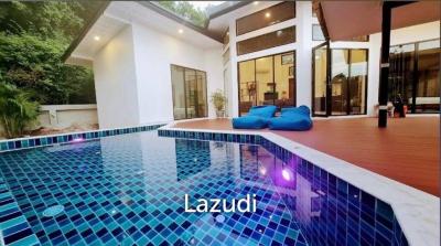 Charming 3 Bedrooms Villa with Pool, Spacious Terrace, and Lush Gardens near Srithanu Beach