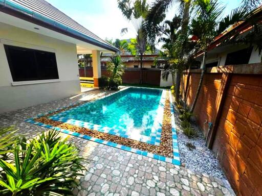 Corner house with private pool for sale