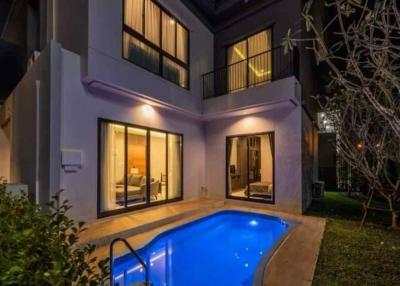 Explore Chiang Mai real estate with this 4BR house for sale. Conveniently located near the airport, shopping malls, and international schools. Fully furnished.