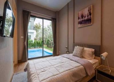 Explore Chiang Mai real estate with this 4BR house for sale. Conveniently located near the airport, shopping malls, and international schools. Fully furnished.