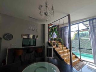 Chiang Mai House for Sale in Nam Phrae  5BR, Pool, Entertainment Room