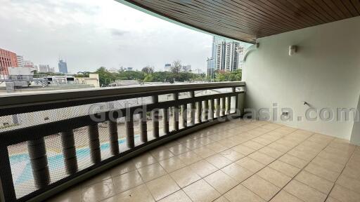 2-Bedrooms plus Study with large outdoor terrace - Langsuan