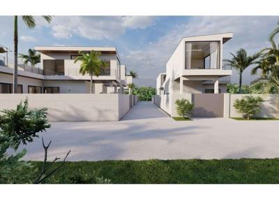 Plot 2 modern mountain view pool villa in Bophut, Koh Samui