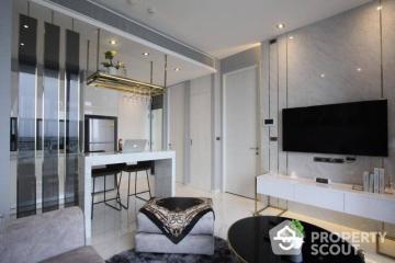 1-BR Condo at Canapaya Residences Rama 3 close to Phra Ram 3