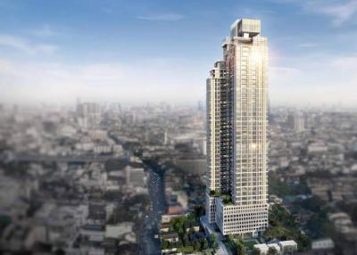 1-BR Condo at Rhythm Charoenkrung Pavilion near BTS Saphan Taksin