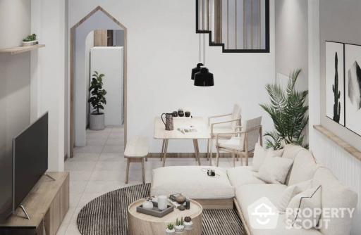3-BR Townhouse at Canvas House close to Thanon Tok