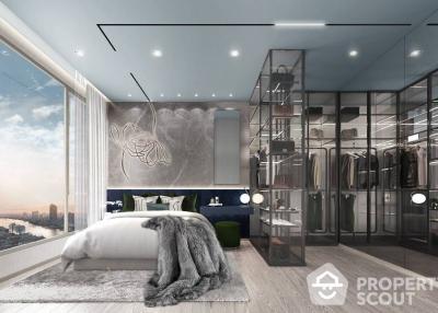 1-BR Condo at Rhythm Charoenkrung Pavilion near BTS Saphan Taksin