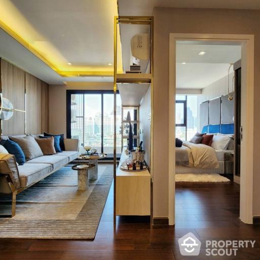 2-BR Condo at Altitude Symphony Charoenkrung near BTS Saphan Taksin