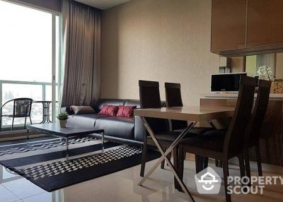 1-BR Condo at Menam Residences near BTS Saphan Taksin (ID 404786)