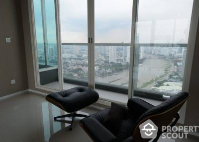 3-BR Condo at Menam Residences near BTS Saphan Taksin