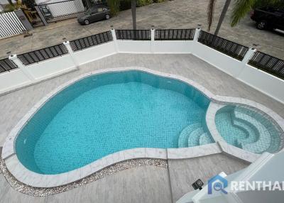 New renovation pool villa house for sale, located nearby pattaya motorway.