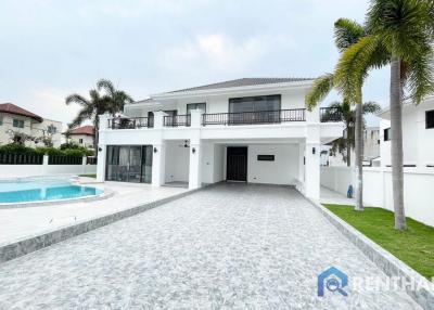 New renovation pool villa house for sale, located nearby pattaya motorway.