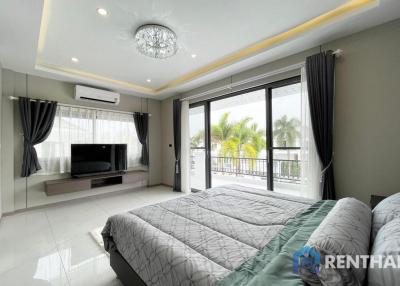 New renovation pool villa house for sale, located nearby pattaya motorway.