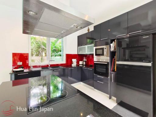 **Price Reduced** Beautiful 3 Bedroom Pool Villa in Popular Red Mountain Waterside Project Off Soi 88 in Hua Hin for Sale (Completed & Fully Furnished)