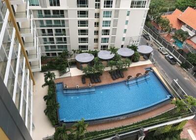 1 Bed Sea View Condo For Sale or rent In The Peak Towers Pratamnak