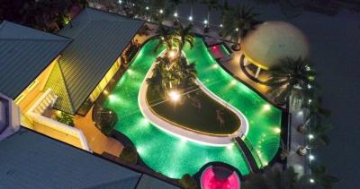 Unique Pool-Villa with Private Mooring Dock