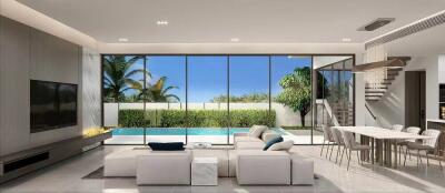 Luxury pool villa For sale at Glory Village Pattaya