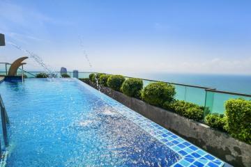 1 Bed sea view condo for rent in The Peaks Tower Pratamnak