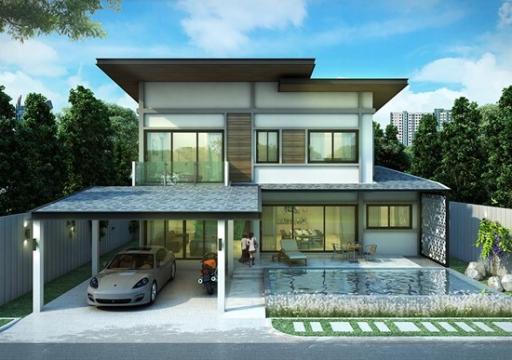 190 ตรม., 4 ห้องนอน, 4 ห้องน้ำ บ้าน ราคา ฿ 17,450,000