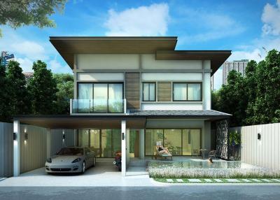 Luxury Brand new house for sale at Zensiri Midtown Villas