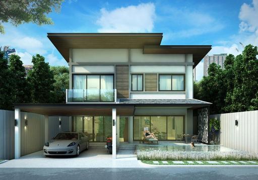 Luxury Brand new house for sale at Zensiri Midtown Villas