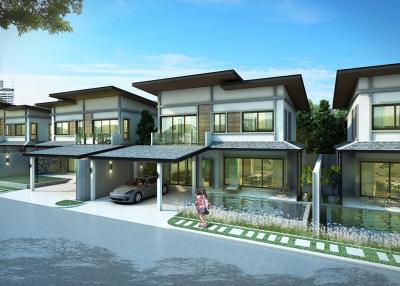 Luxury Brand new house for sale at Zensiri Midtown Villas