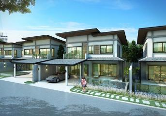 Luxury Brand new house for sale at Zensiri Midtown Villas