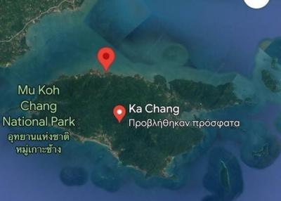 Beach front Land for Sale At Koh Chang