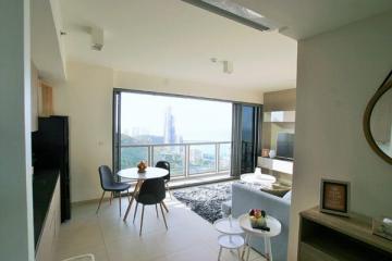 Sea view 2 bedroom condo for rent at Unixx South Pattaya