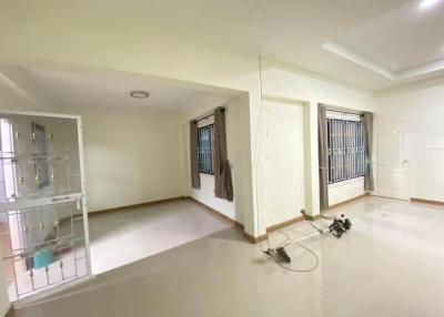 Spacious and well-lit empty interior of a residential building