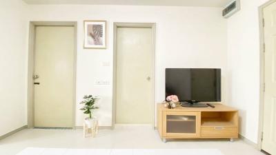 Minimalist living room with modern furnishings