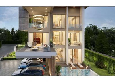 Luxurious 3-story pool villa with private elevator - 920471004-405