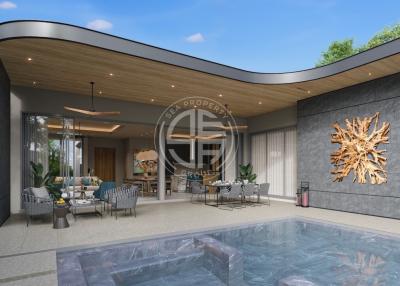3 bedrooms Tropical living Luxury pool villa in Phru Champa