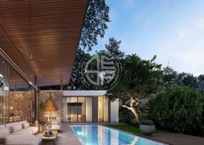 3+1 bedrooms Luxury pool villa in Layan