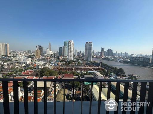 Studio Condo at Chapter Charoennakhon–riverside near BTS Krung Thon Buri