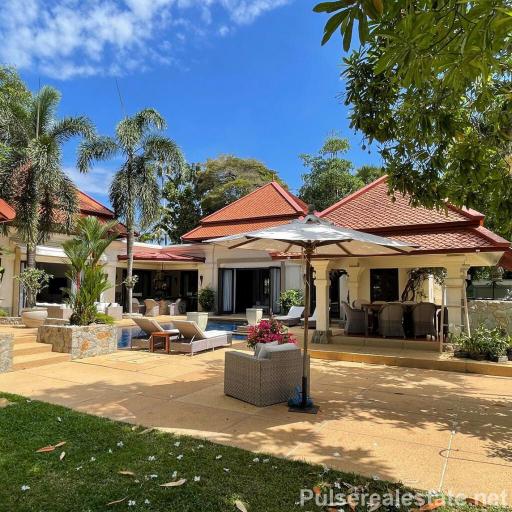 4 Bedroom Sai Taan Villa for Sale - Spacious 1,068 sqm Plot - 200m from Boat Avenue