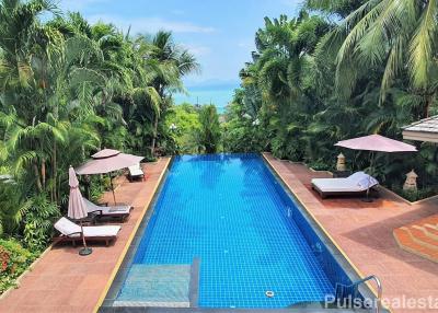 5 Bed House with Stunning Sea Views in Horizon Village Koh Sirey