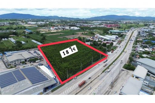 Land for sale, good location, next to the road and Pinthong Industrial - 92001013-318