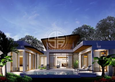 4 bedrooms Tropical modern  pool villa in Thalang